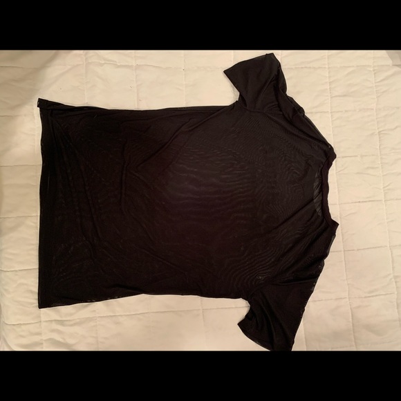 Mesh Tshirt Dress - Picture 4 of 5